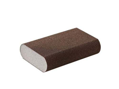 Шлиф блок Flexifoam Round Block 98х69х26 мм